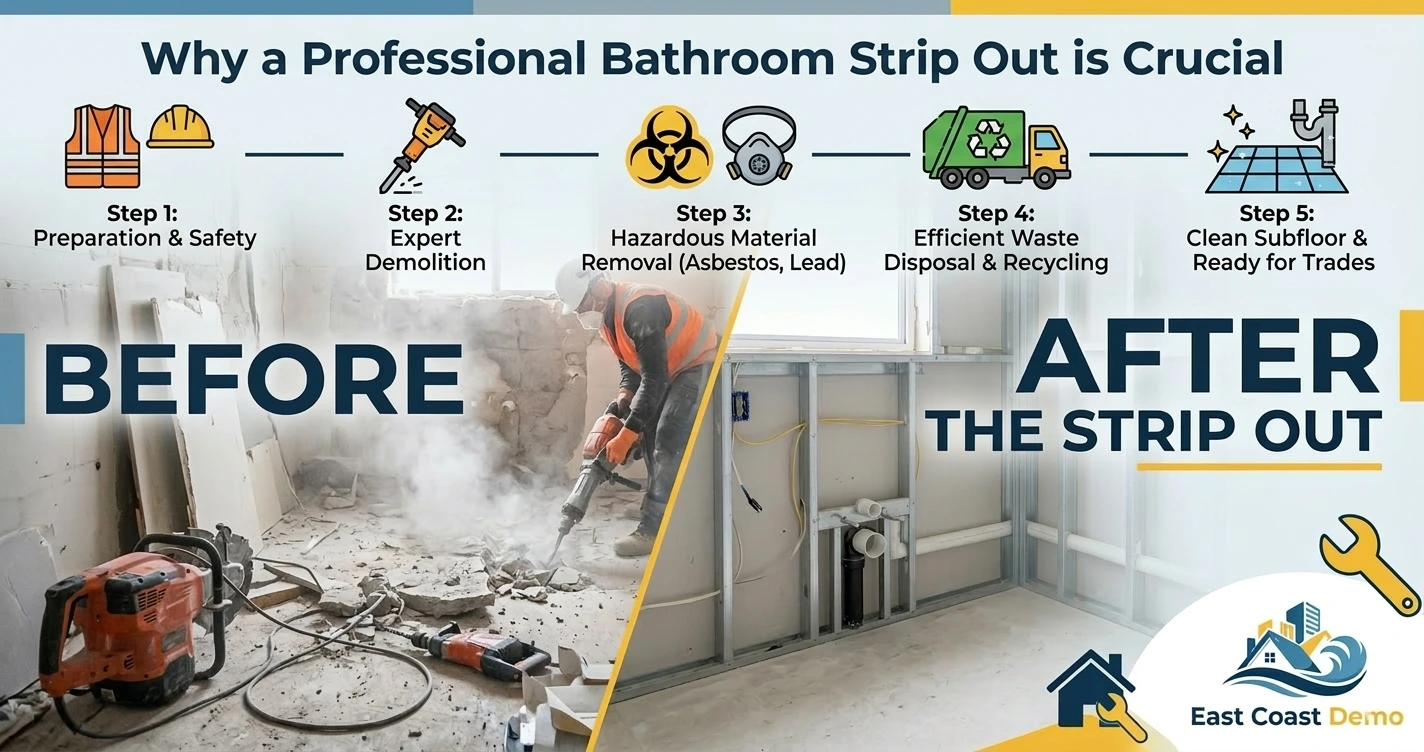 Bathroom Strip Out