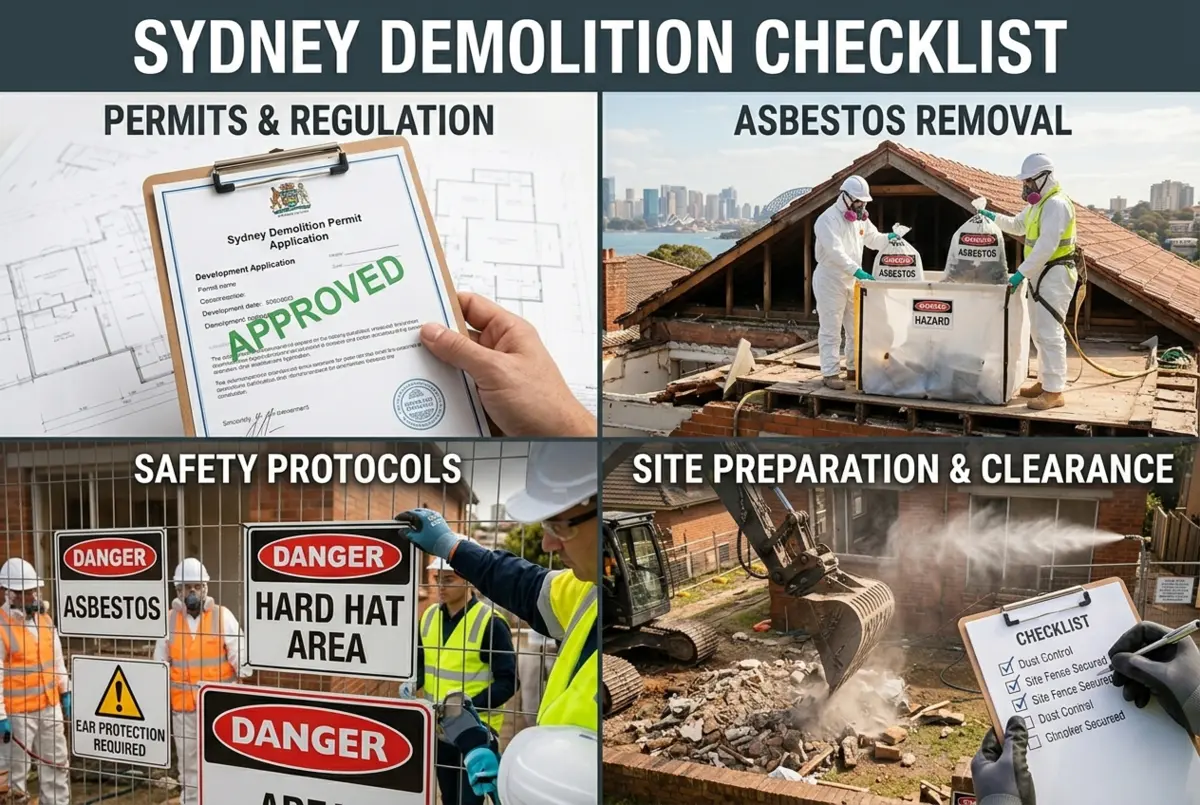 Sydney Demolition Checklist